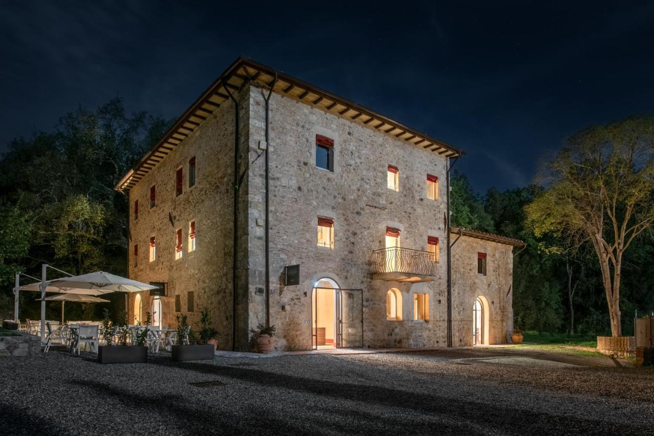 La Locanda Di Petriolo Monticiano Exteriör bild